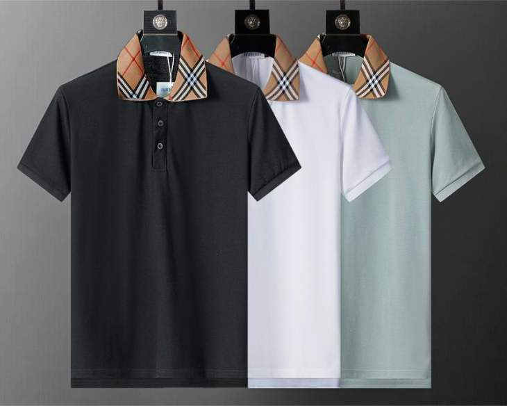 Picture of Burberry Polo Shirts Short _SKUBurberryM-3XL14mr3012529249